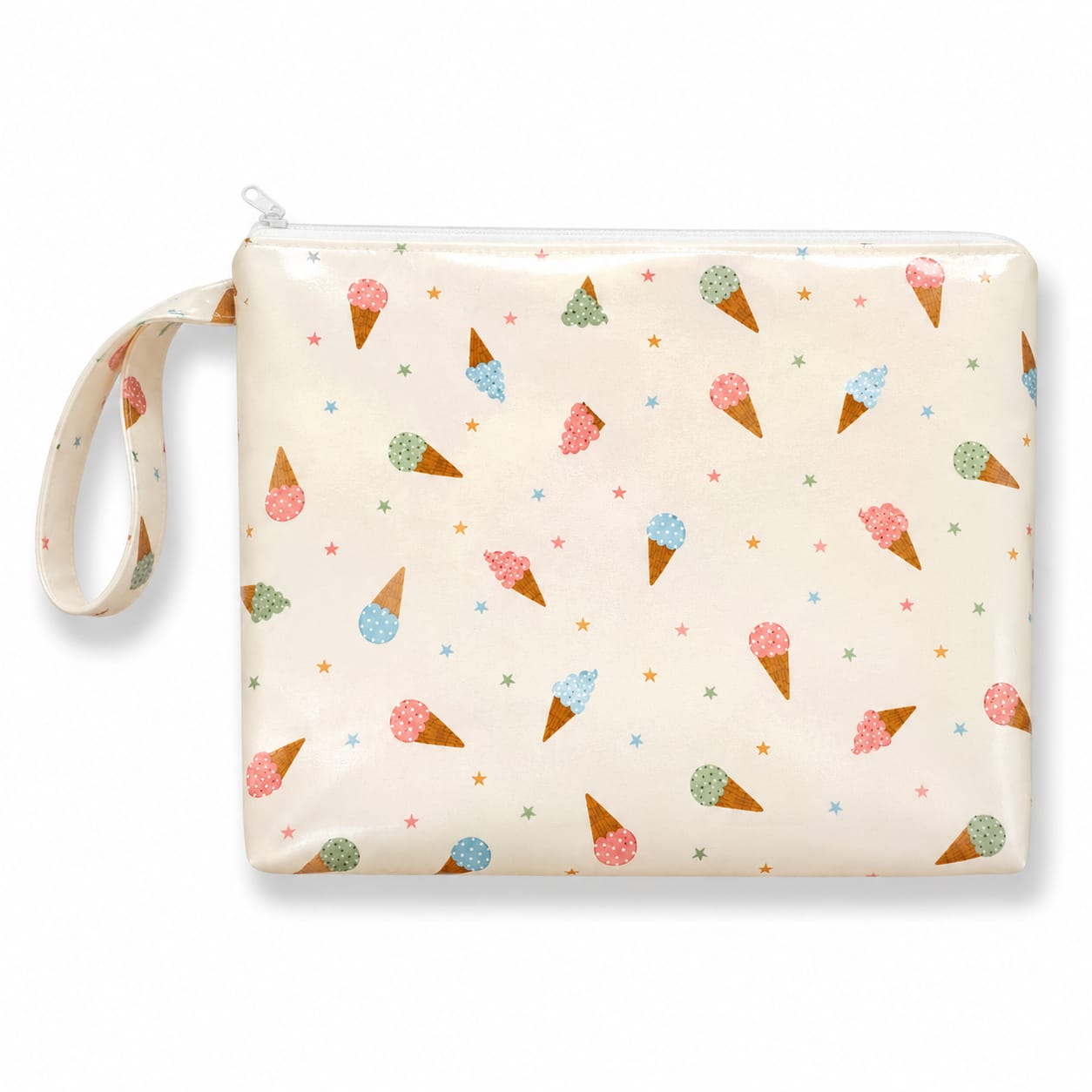 Bolsa Plastificada Cones de Gelados Bolsa Plastificada Cones de Gelados