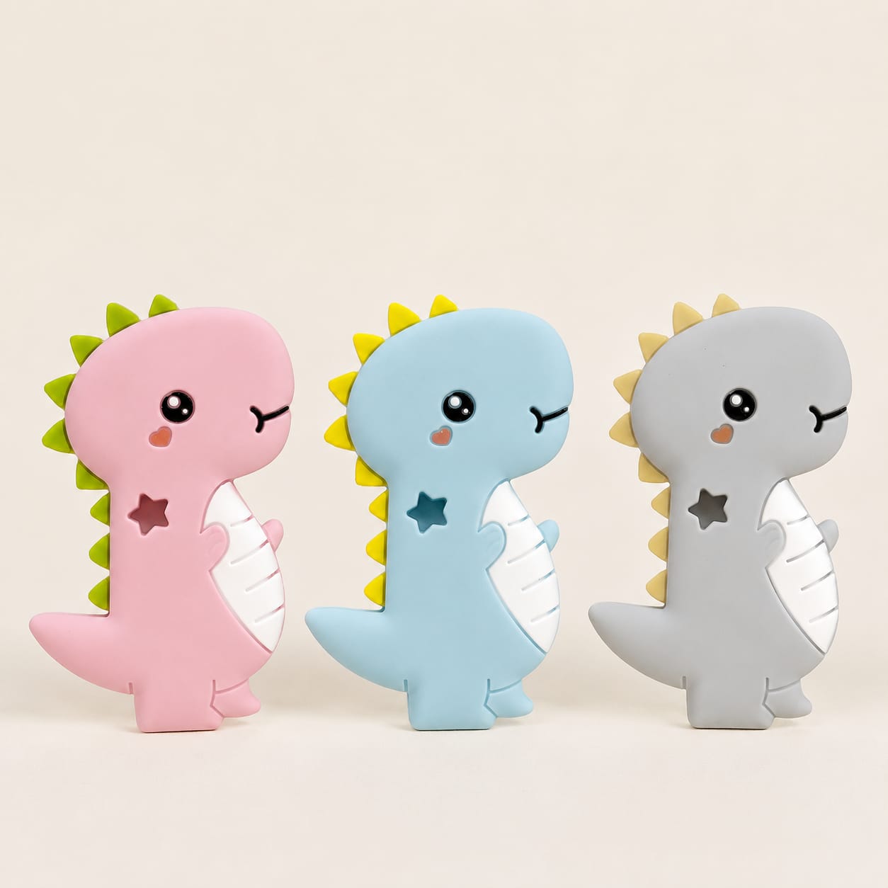 Mordedor Silicone - Dinossauro Mordedor Silicone - Dinossauro