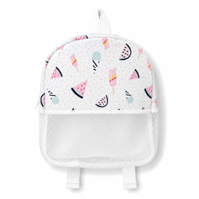 Mochila Praia Gelados e Frutas