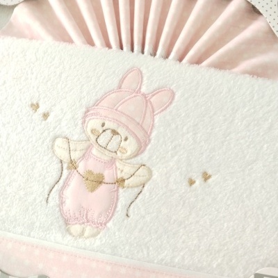 Jogo Cama Grades Coralina "Ursinho"