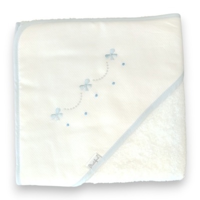 Toalha Banho 80X80 Laços Bordados