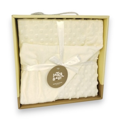 Manta Bebé Dupla Face Topitos