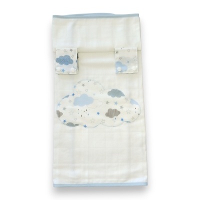 Fralda Tapa Ovo 100% Algodão - Chuva