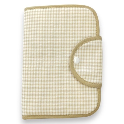 Porta Documentos - Vichy Bege