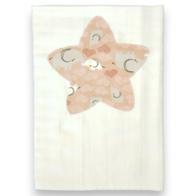 Fralda - Dreamy Elephant Rosa