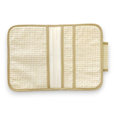 Porta Documentos - Vichy Bege