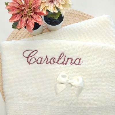 Manta Malha c/ Laço