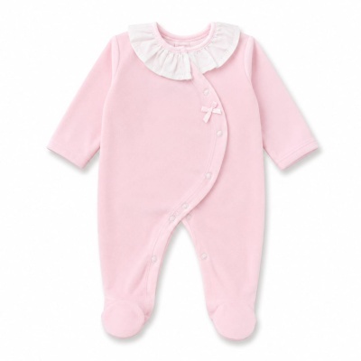 Babygrow Veludo Gola Folho