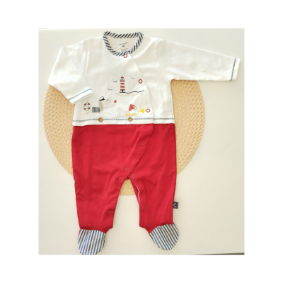 Babygrow Algodão Cãozinho na Praia