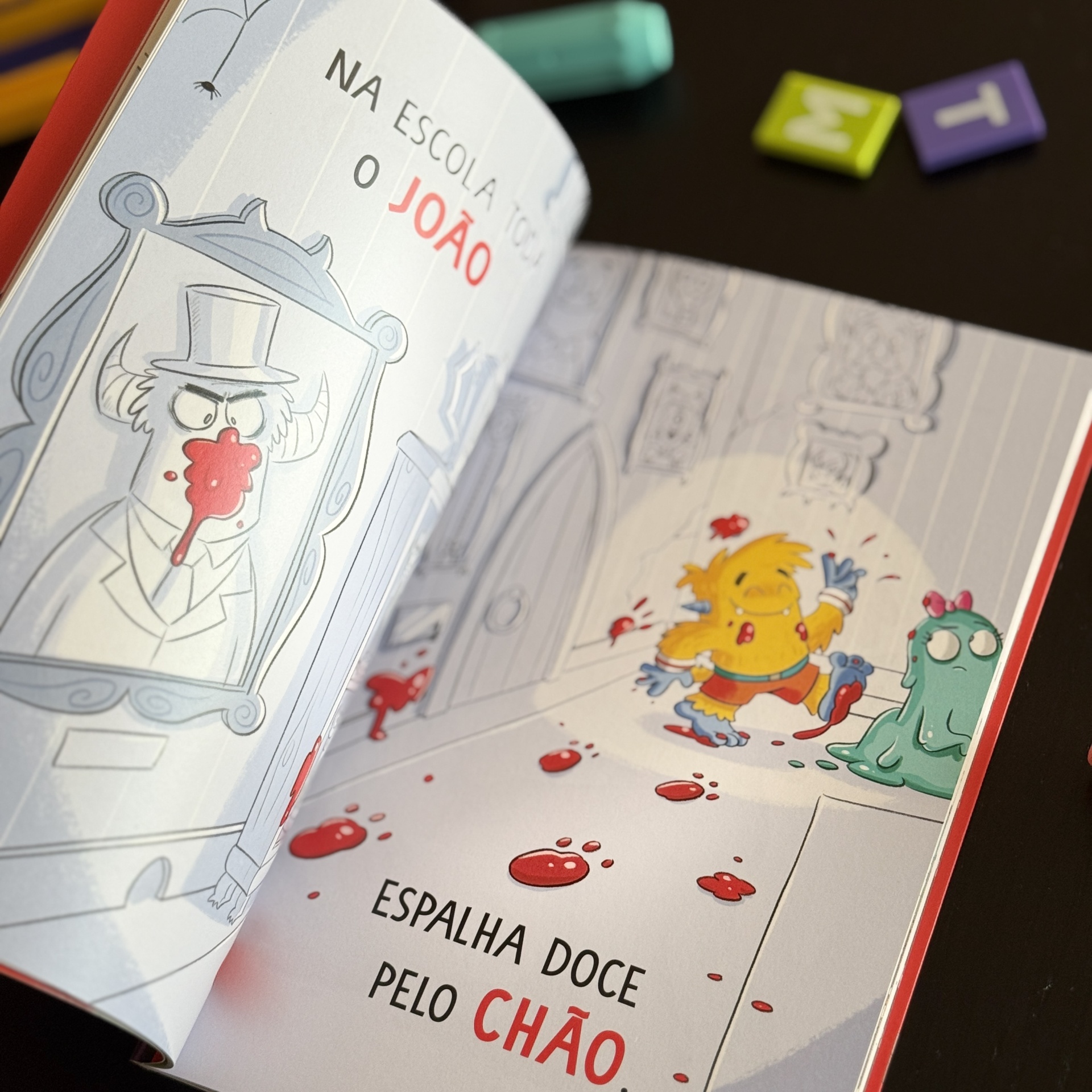 Escola de Monstros 2: O monstro João adora doce com pão