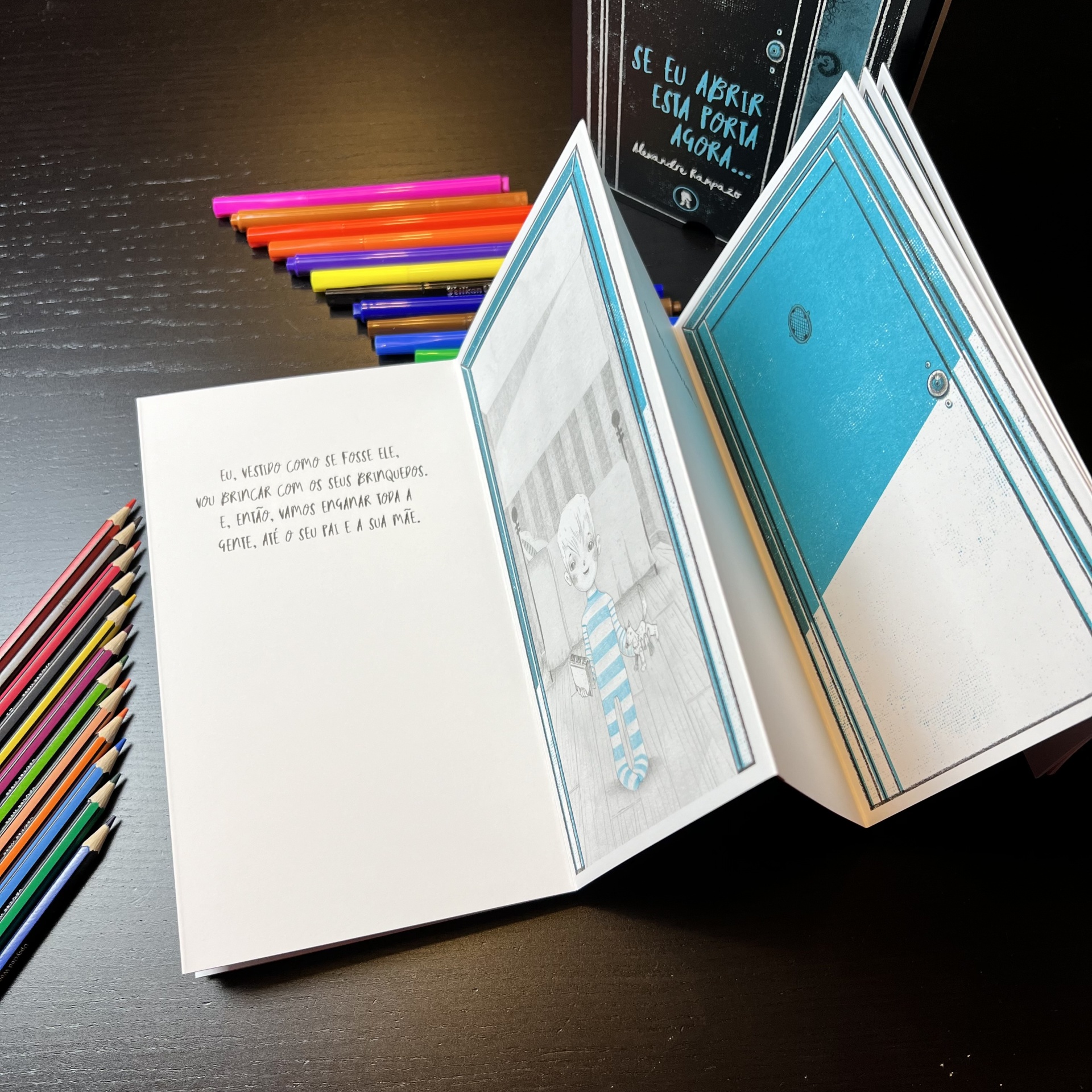 Se eu abrir esta porta agora?