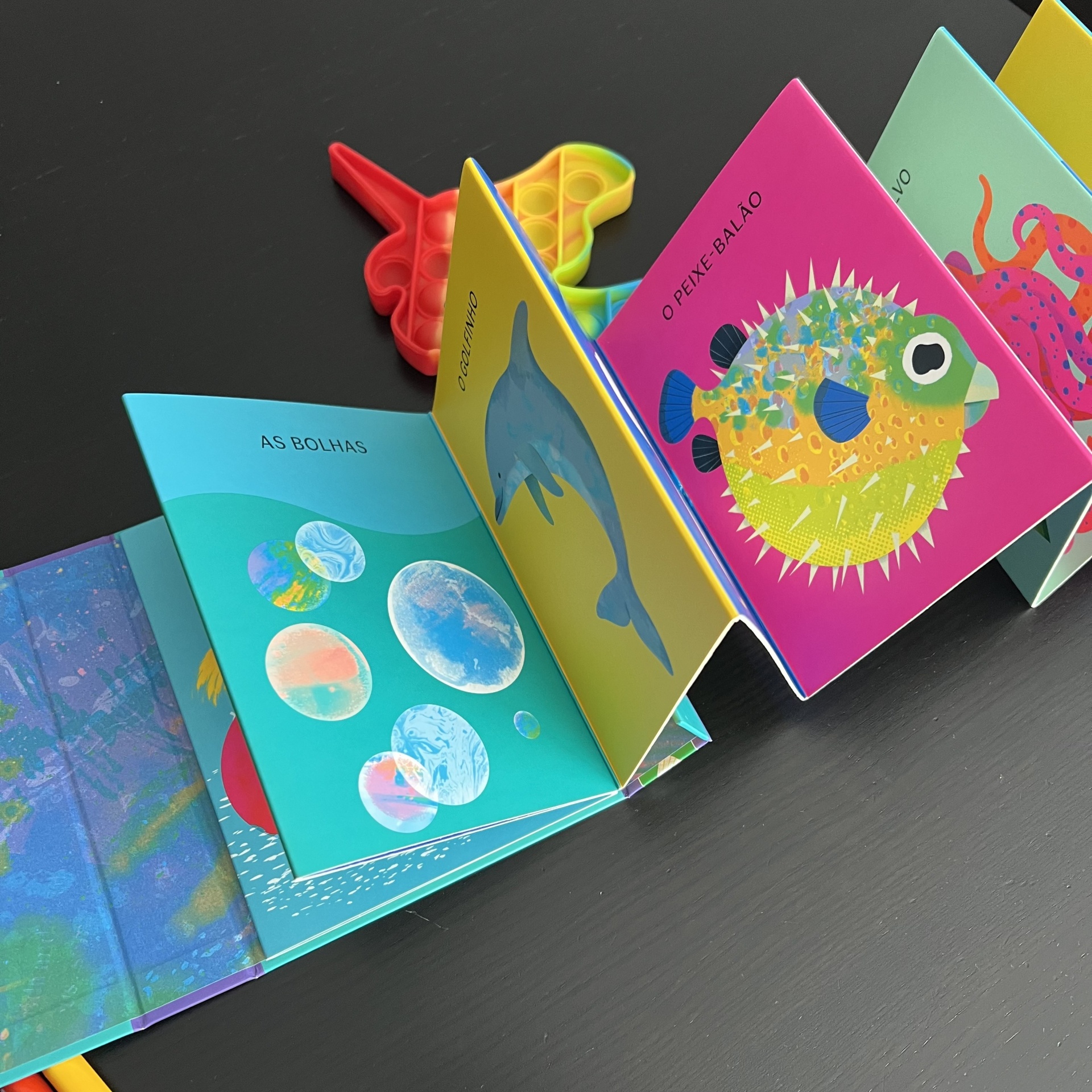 No Mar - Livro Acordeão