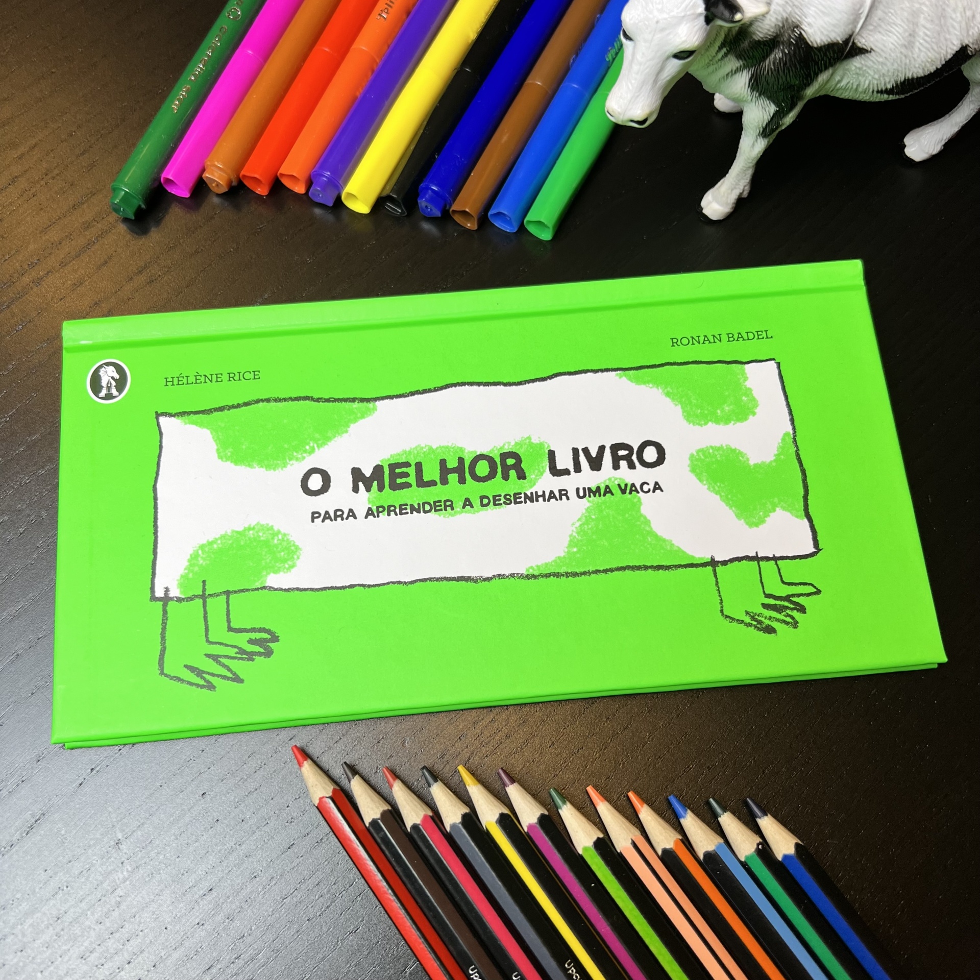 O melhor livro para aprender a desenhar uma vaca