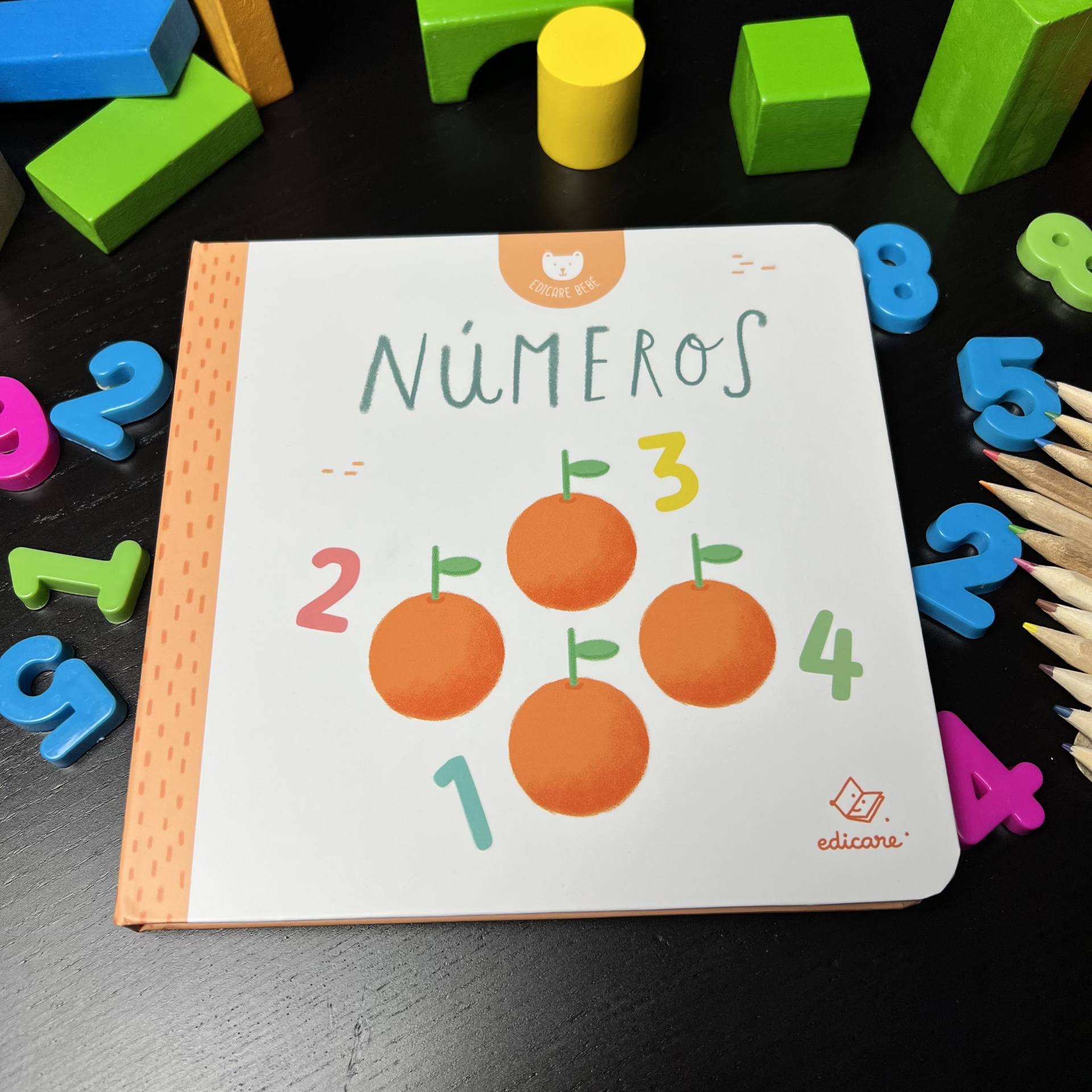 EDICARE BEBÉ - LIVRO ACORDEÃO NÚMEROS