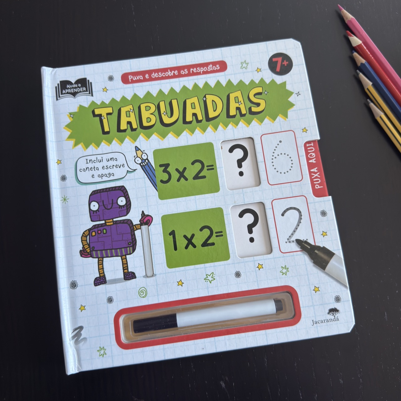 Tabuadas - Puxa e descobre as respostas