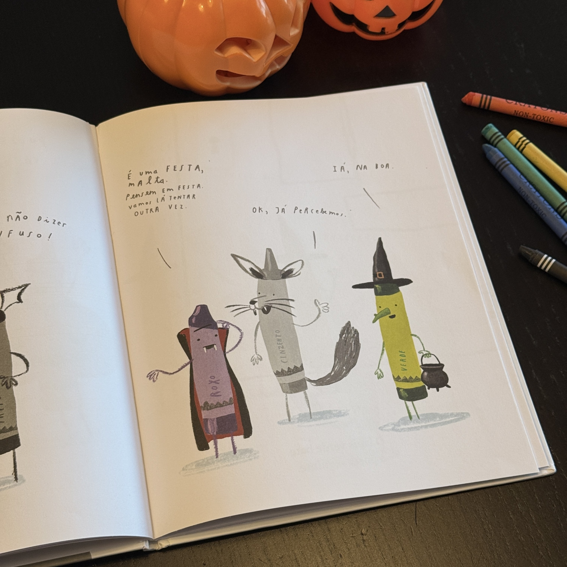 O Halloween dos Lápis 