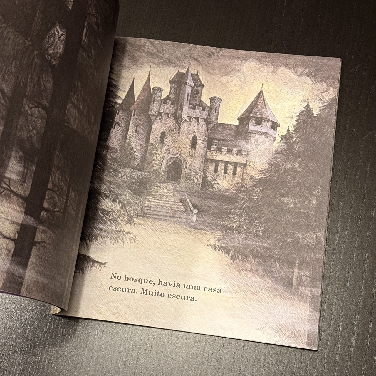 Um conto escuro, escuro.