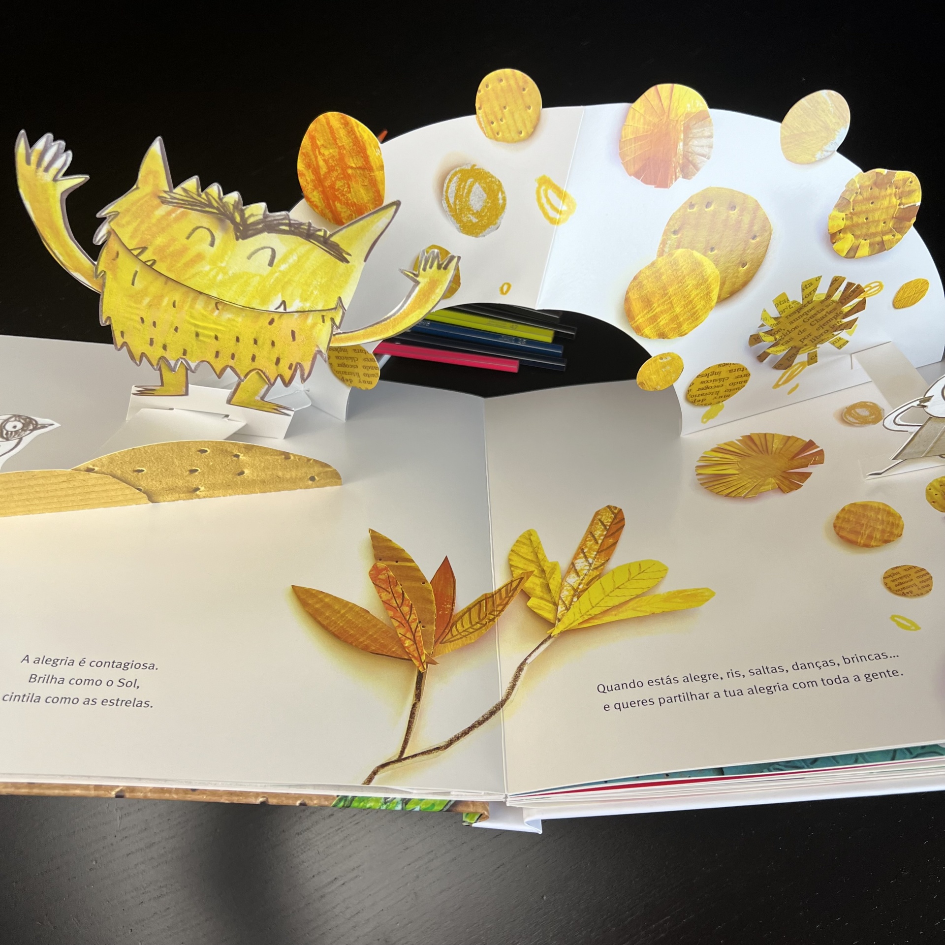 O monstro das cores Um livro pop-up