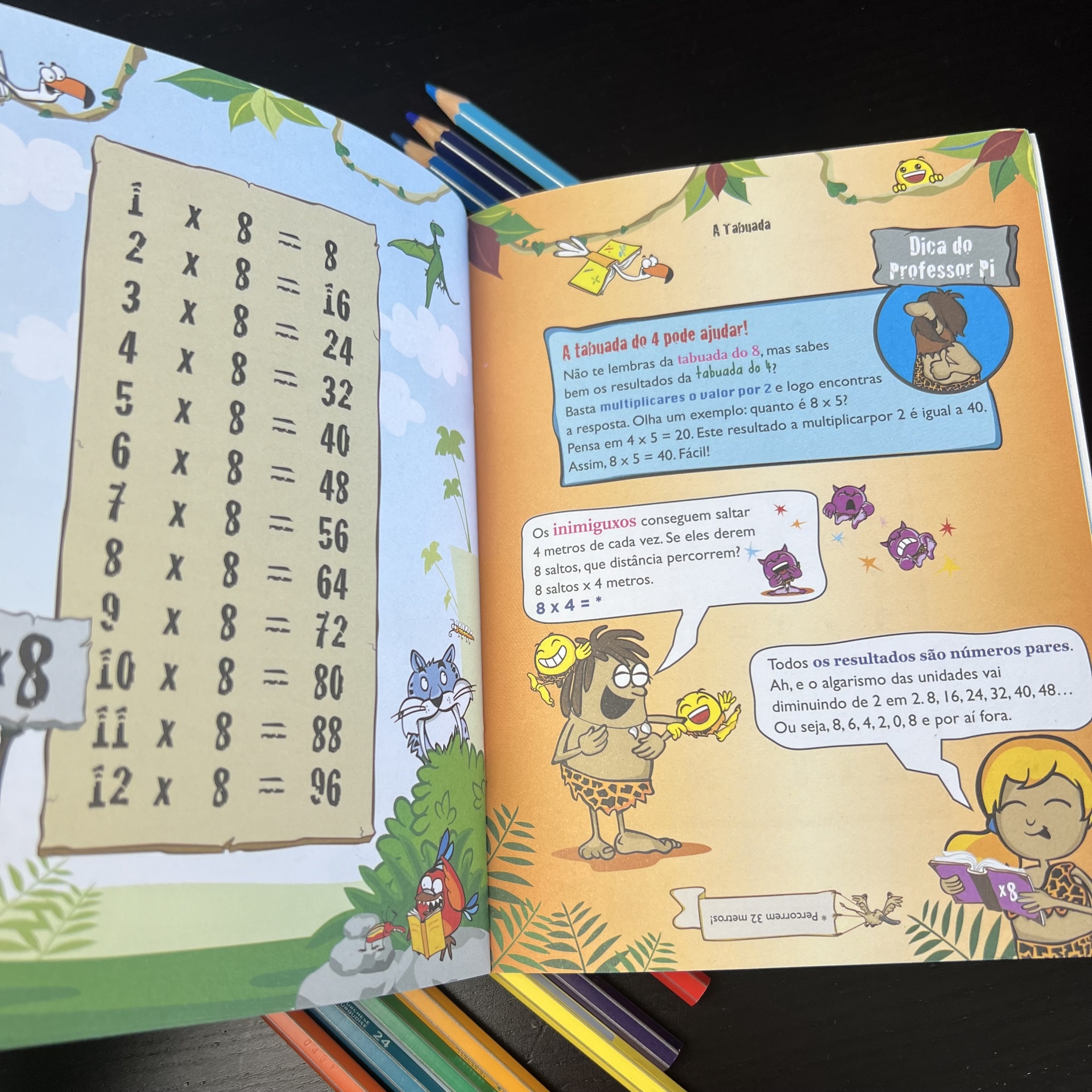 O Bando das Cavernas: Aprende a Tabuada com o Bando das Cavernas