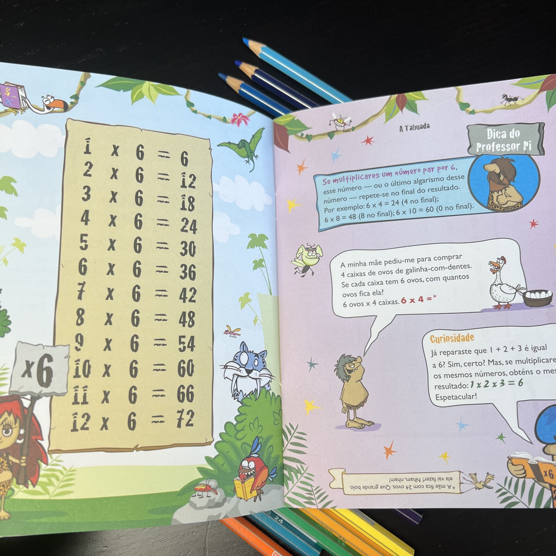 O Bando das Cavernas: Aprende a Tabuada com o Bando das Cavernas