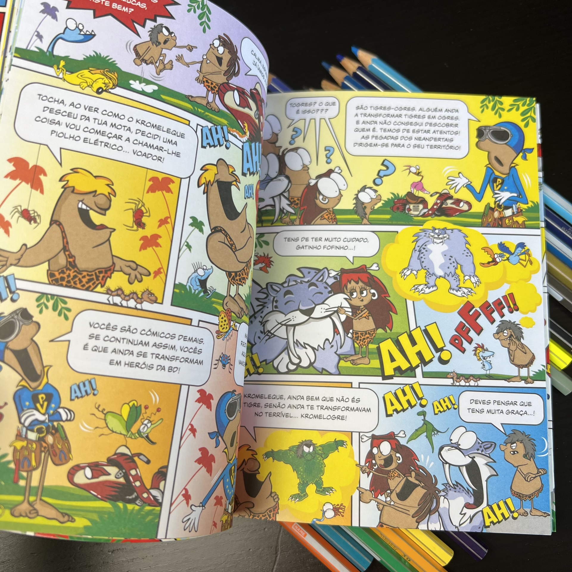 O Bando das Cavernas Novela Gráfica 2: O Plano Secreto dos Neandertais