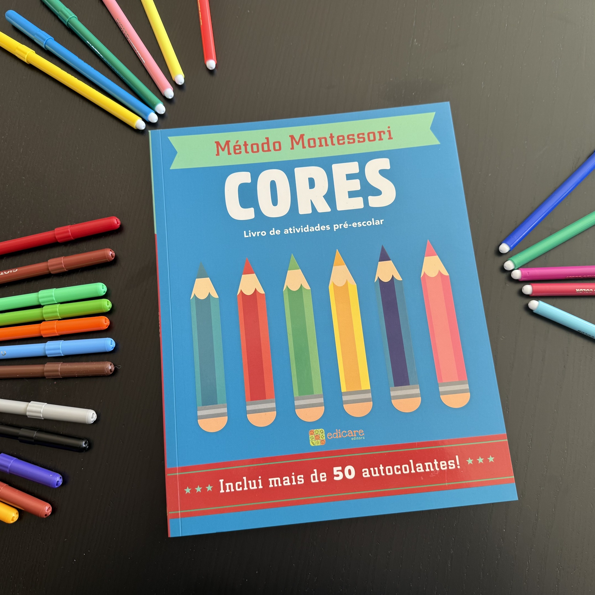 MÉTODO MONTESSORI - CORES