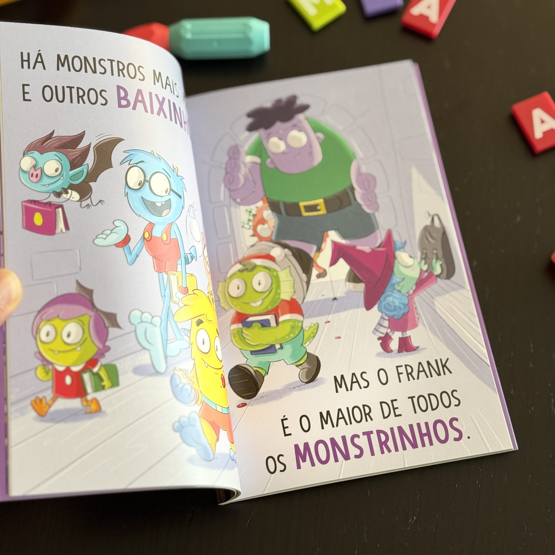 Escola de Monstros 9: O Frank É Grandalhão, Mas Tem Bom Coração!