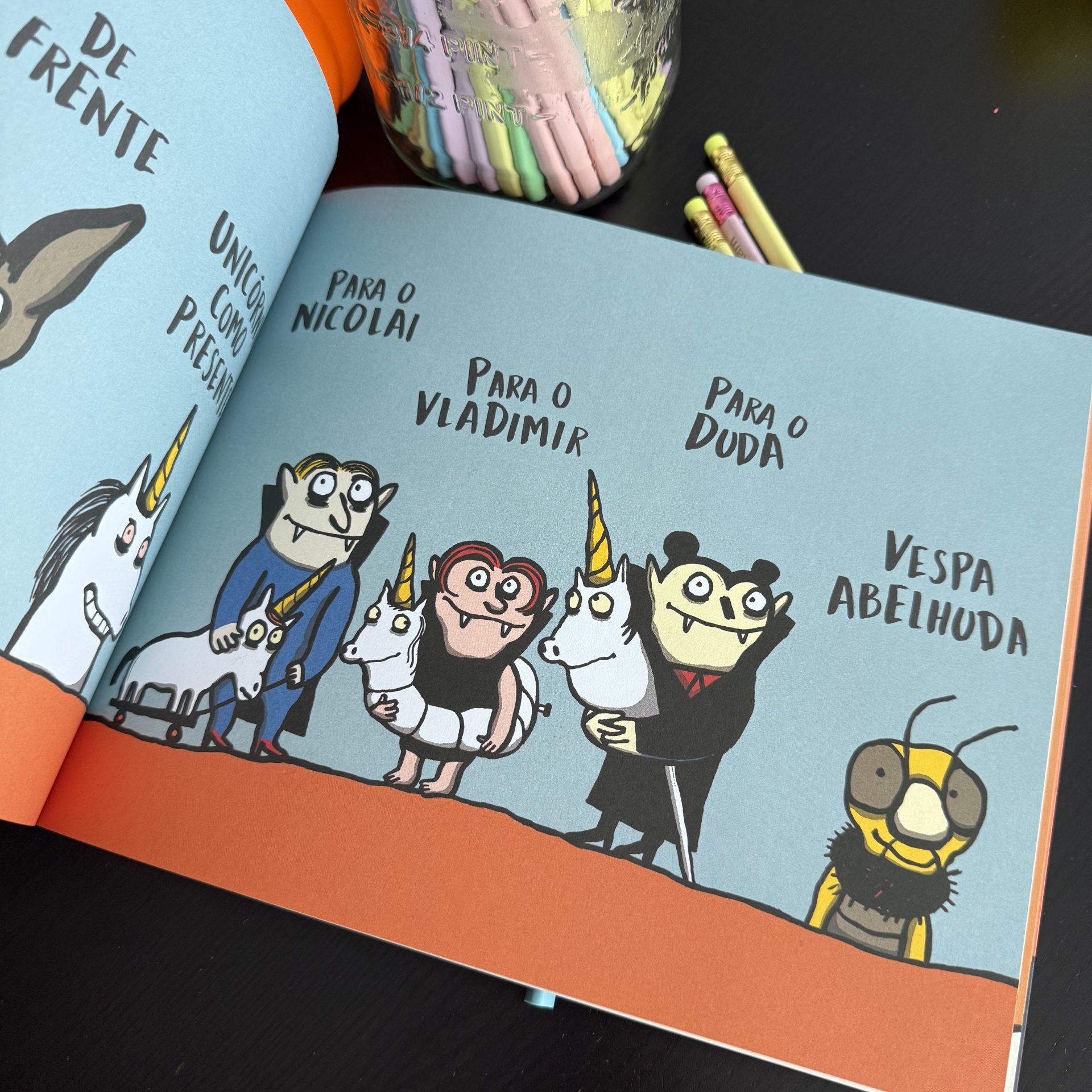 Um Dois Três, Vampiro És.