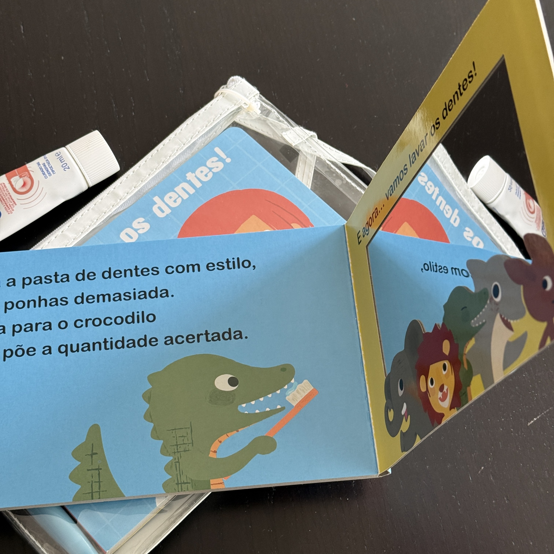 VAMOS LAVAR OS DENTES!