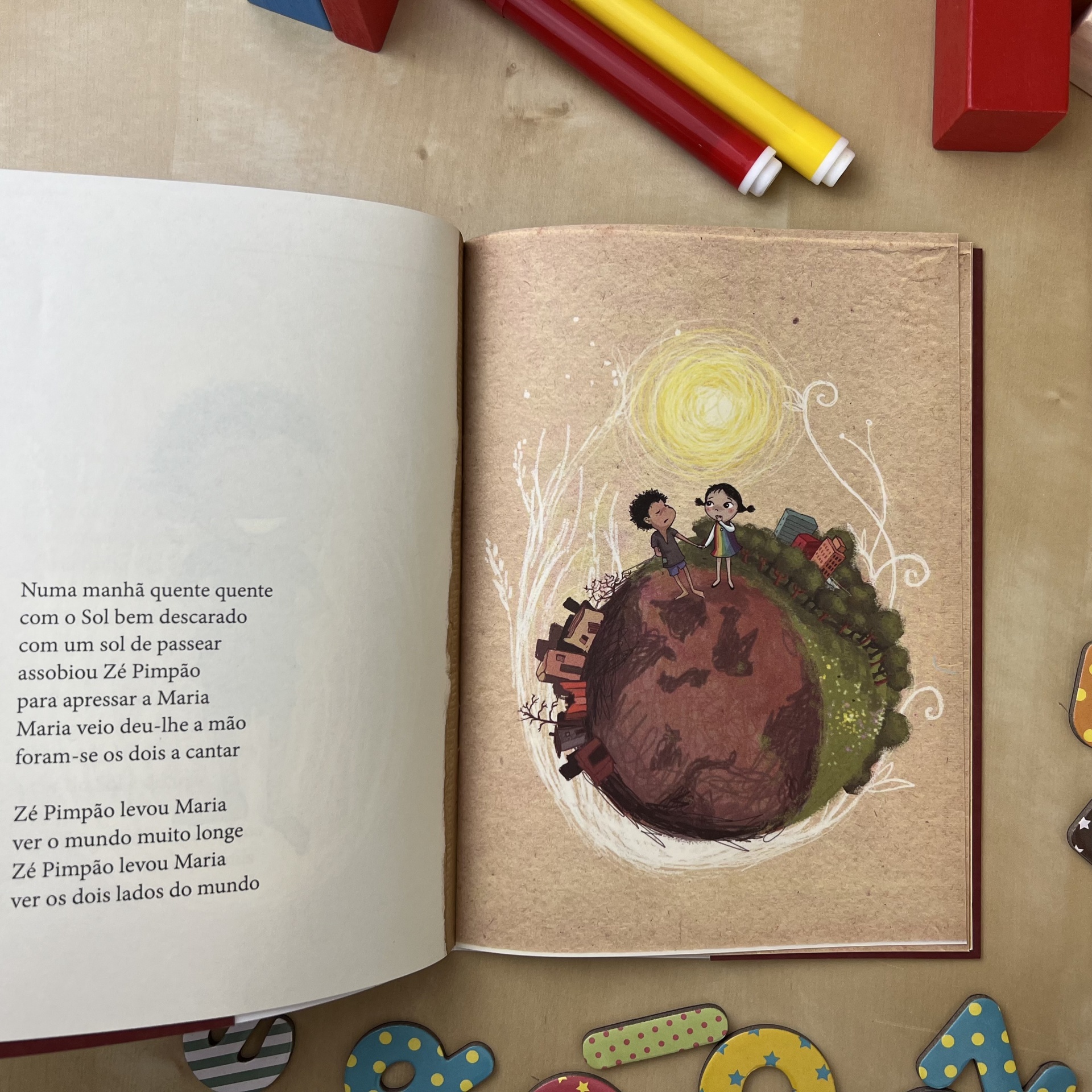 HISTÓRIA DA MARIA-DOS-OLHOS-GRANDES E DO ZÉ PIMPÃO