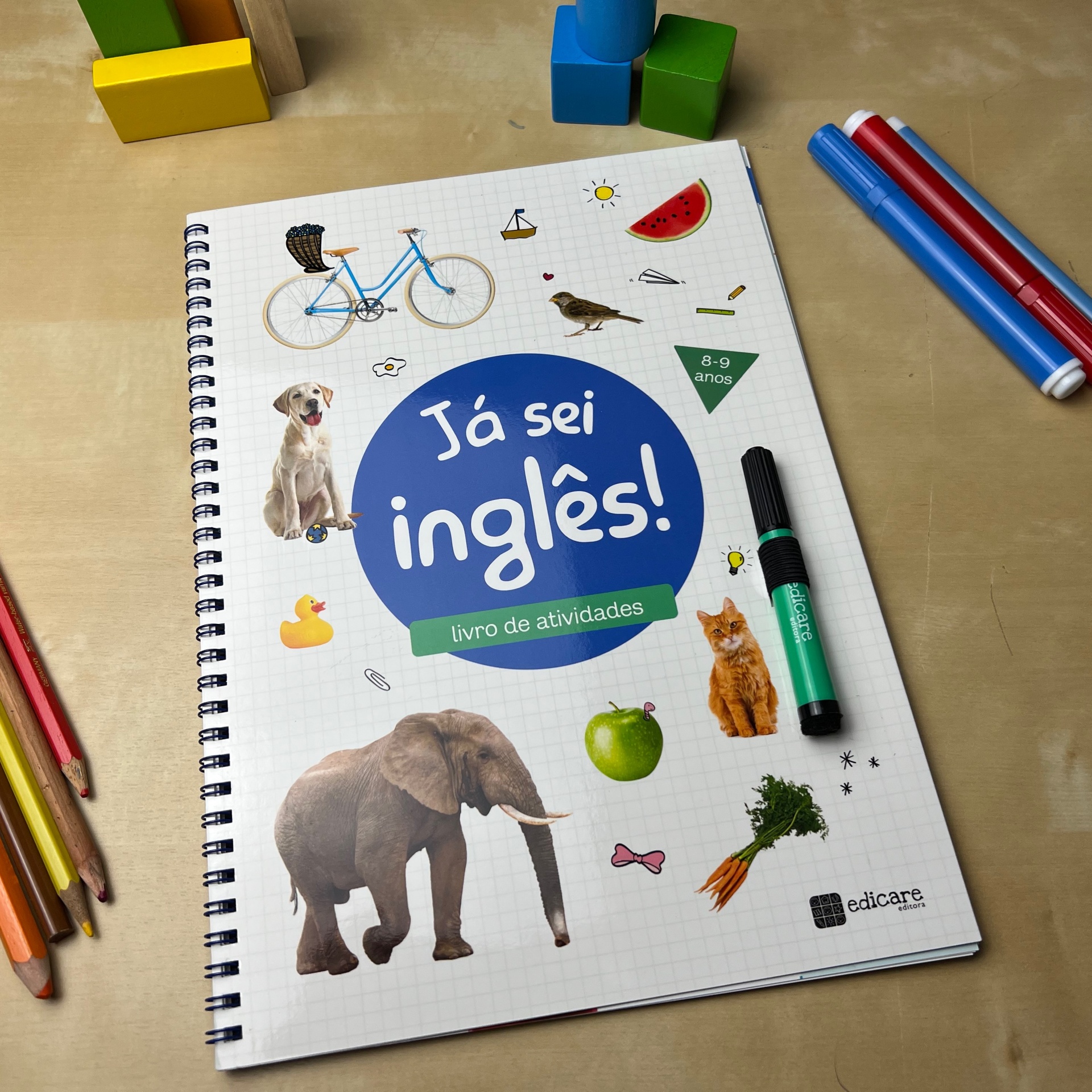 JÁ SEI INGLÊS! - LIVRO DE ATIVIDADES - 8/9 ANOS