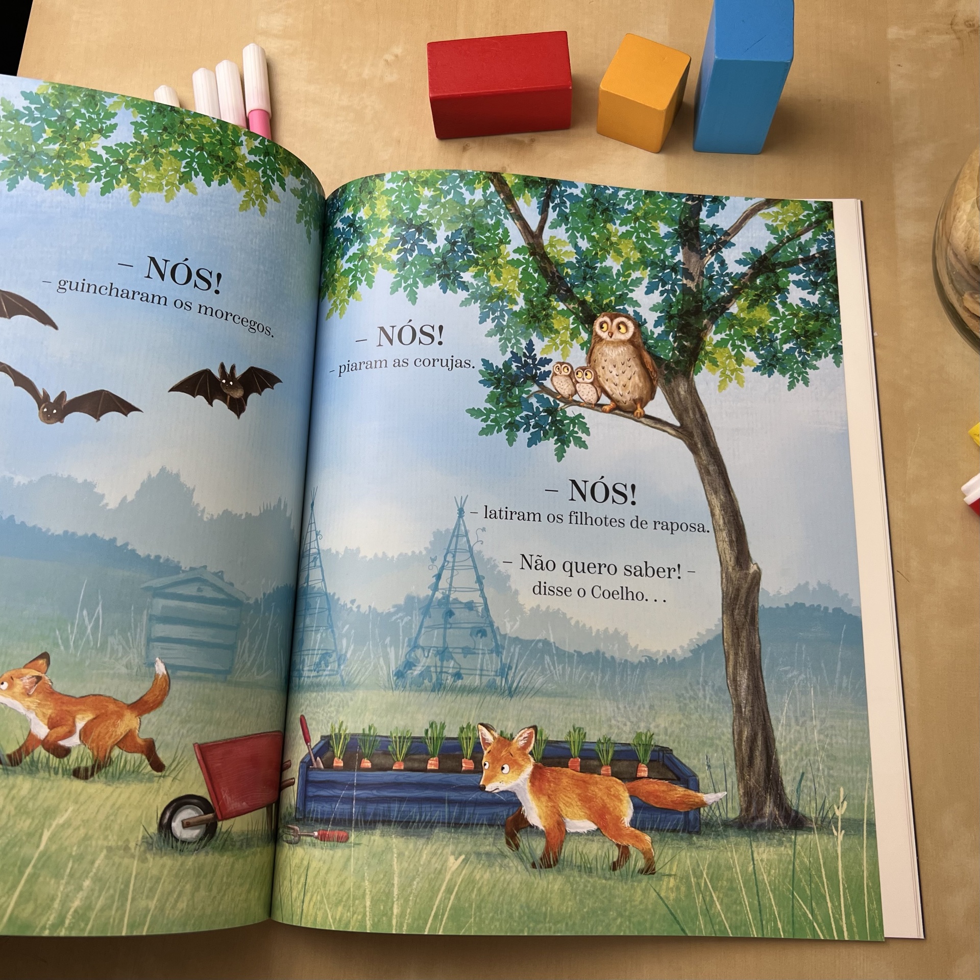 O COELHO, O ESCURO E A LATA DE BOLACHAS