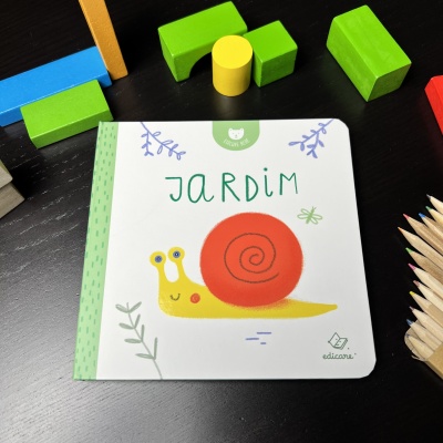 EDICARE BEBÉ - LIVRO ACORDEÃO JARDIM