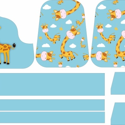 Painel Cute Girafe