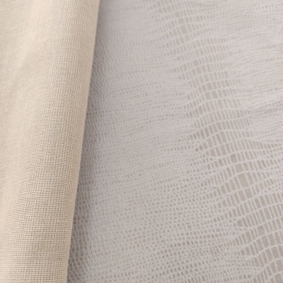 Camurça Dublada na Sarja Azul Água Reptil