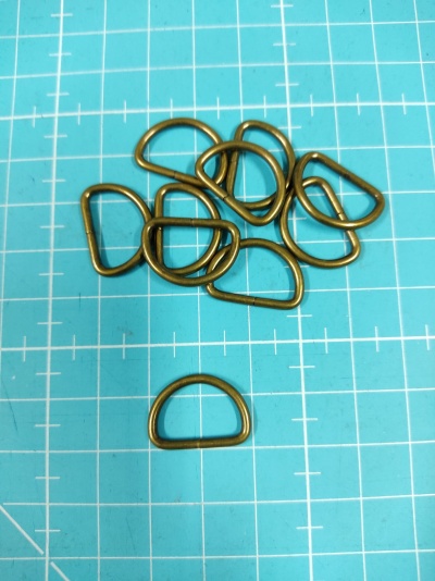 Meia Argola Bronze 18mm