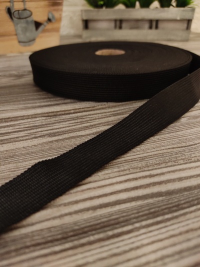 Viés Boneon Preto 25MM