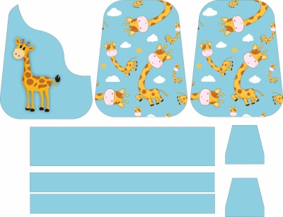 Painel Cute Girafe