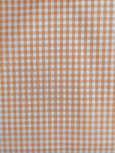 Tecido Xadrêz Laranja