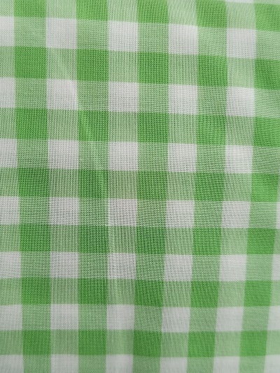 Tecido Xadrêz Médio Verde