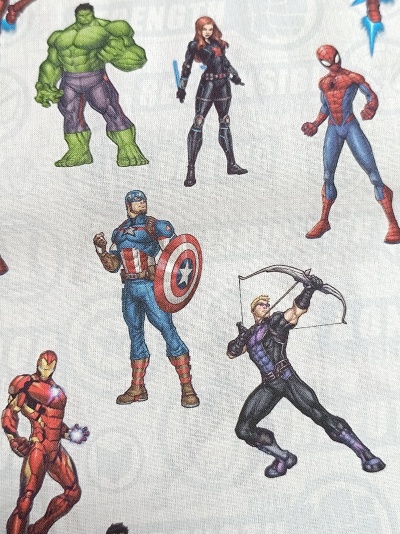 Tecido Avengers
