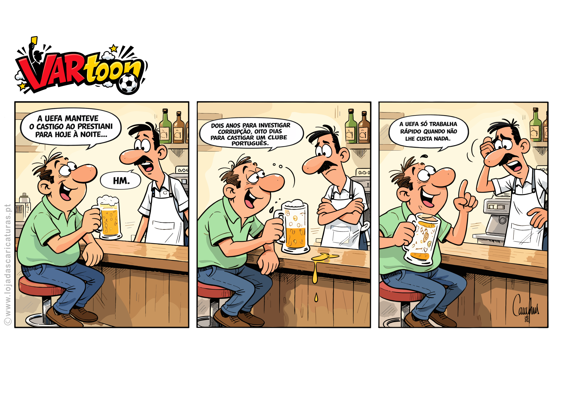 VARtoon ⚽📢 #2 - Castigo a Prestiani