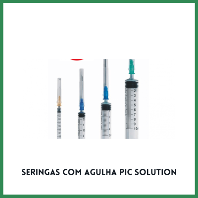 Seringas com Agulha Pic