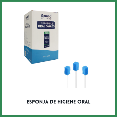 Esponja de Higiene Oral Caixa 250 unidades