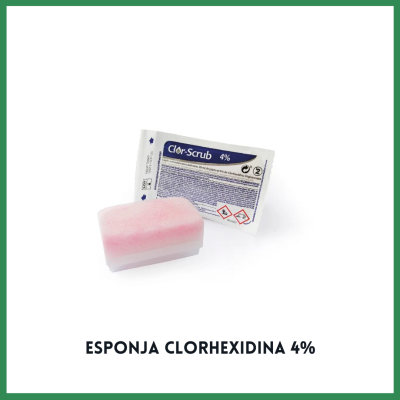 Esponja Clorhexidina 4% Tecno-Scrub