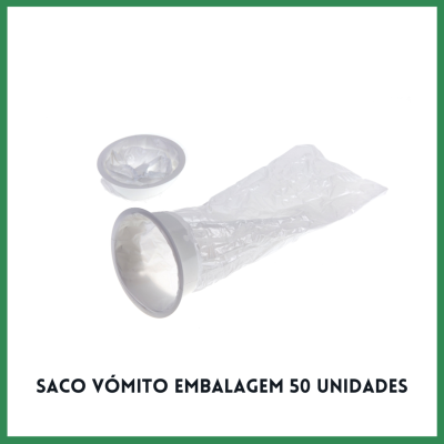 Saco para Vómito Embalagem 50 unidades