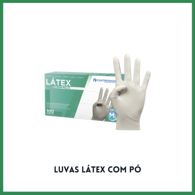 Luvas Látex Com Pó