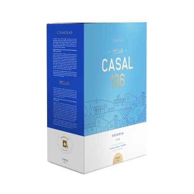 BAG IN BOX 3L - CASAL 136 -  RESERVA TINTO