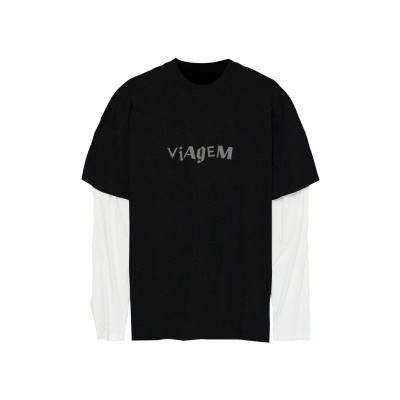 Longsleeve Preta Viagem