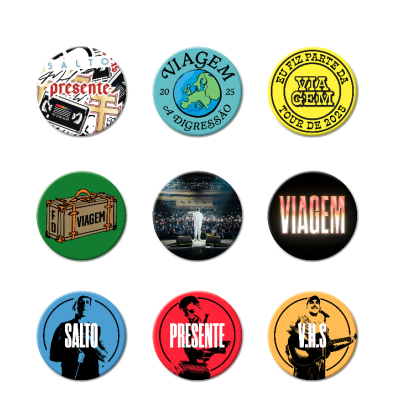 Pin Set Viagens